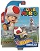2016 Hot Wheels Set of 6 Super Mario 1/64 Character Cars Collectible Die Cast Toy Car Models