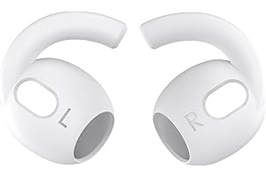 Gcioii 3 Pairs Ear Hooks Covers Compatible with Airpods 3 [Added Storage Pouch] Anti Slip Wings Ear Covers, Grip Tips Accesso
