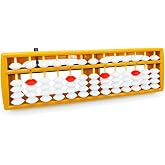Abacus, Kids Abacus for Math Learning, Montessori Counting Toy for Preschool Toddlers, Educational Arithmetic Learning Tool with Smooth Sliding Beads, Durable ABS Plastic Classroom Homeschool Toy