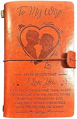 leather journal for wife