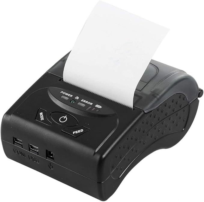 Amazon.com: Portable Thermal Printer,KINGEAR Mini Wireless Bluetooth High Speed Direct Thermal 