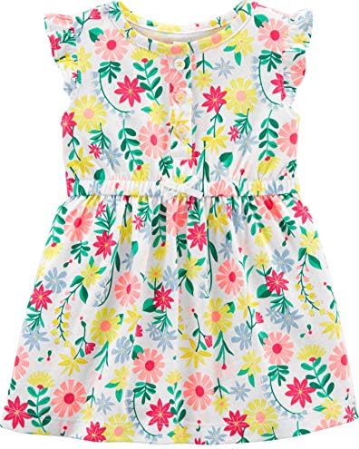 Amazon Co Jp カーターズ 女の子 フローラル 花柄 ドレス おむつカバー1点付属 9months 67 72cm 並行輸入品 服 ファッション小物