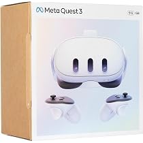 Oculus Meta Quest 3 Breakthrough Mixed Reality VR Headset - 512GB