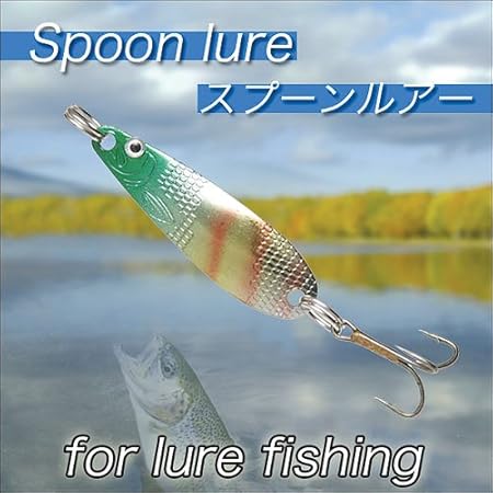 Amazon ルアー スプーン 30個セット トラウト ニジマス バス クロスワーク ルアー