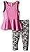 Nicole Miller Girls' Ponte with Foil Tunic and Legging Set