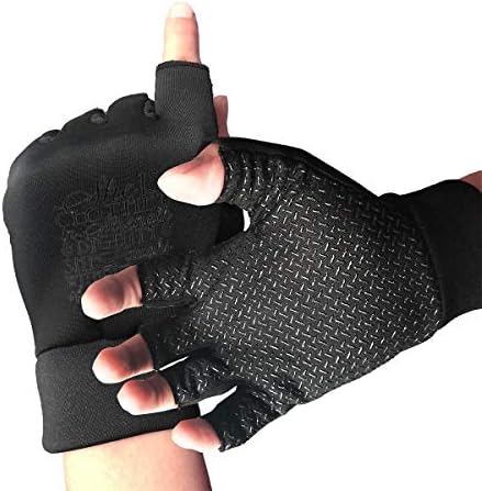 LFTRIS Cock Fu New Year's Day Chinese New YearGym Gloves Breathable Half Finger Non-Slip Pro Shock-Absorbing Riding Gloves Outdoor Sports Gloves for Weight Liftingfor Men Women Youth