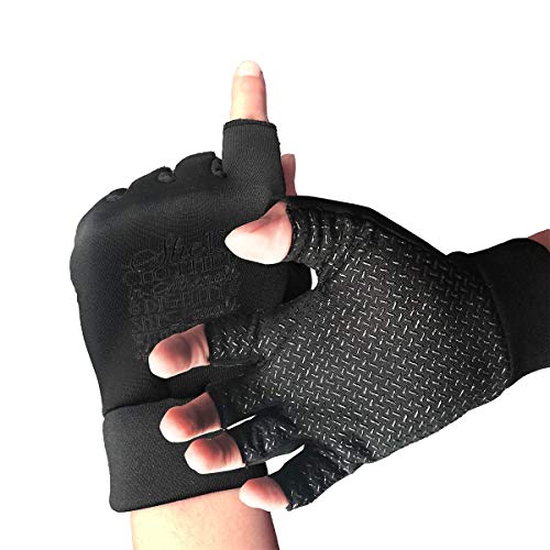 LFTRIS Cock Fu New Year's Day Chinese New YearGym Gloves Breathable Half Finger Non-Slip Pro Shock-Absorbing Riding Gloves Outdoor Sports Gloves for Weight Liftingfor Men Women Youth