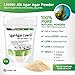 Agar Agar Powder Measuring Spoons Set, Vegan Cheese, Crystal Boba, Vegan Gelatin Substitute, Kosher, Halal, Non GMO, Unflavored Thickener LIVING JIN