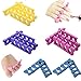 New8Beauty Toe Separators Toe Spacers (12 Pairs)- Apply Nail Polish During Pedicure Manicure - Stocking Stuffers for Ladies Women Teens Girls Kids - Nail Spa Party Supplies