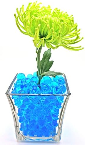 Blinggasm 2 Ounce Pack, Almost 4,000 Water Jelly Beads, for Kids Tactile Sensory Experience, Wedding Centerpiece Vase Filler, Plant Decoration, Choose Your Color (Blue)
