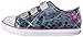 Skechers Kids Chit Chat Light-Up Sneaker (Toddler/Little Kid),Denim/Purple,
