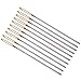 Ogrmar Stainless Steel Cross Stitch Embroidery Needles by Hand Golden Eye - Size 24 /10pcs (Size 24 /10pcs)
