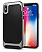 Spigen Neo Hybrid Designed for iPhone X Case (2017) - Black & Gunmetal