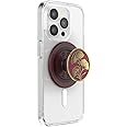 PopSockets Phone Grip Compatible with MagSafe, Phone Holder, Wireless Charging Compatible - Ginkgo Oxblood