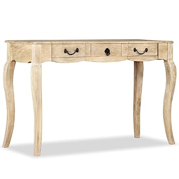 Amazon Com Daonanba Wooden Console Table With 3 Drawers Hall