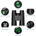 COSBITY Binoculars for Adults, 12x42 Low Night Vision Binoculars Telescopes with Cell Phone Photography Adapter and Wireless Camera Shutter Remote Control for Bird Watching/Hunting/Camping/Travelling