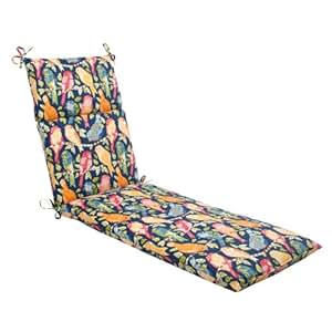 Amazon.com: Pillow Perfect Indoor/Outdoor Ash Hill Chaise ...