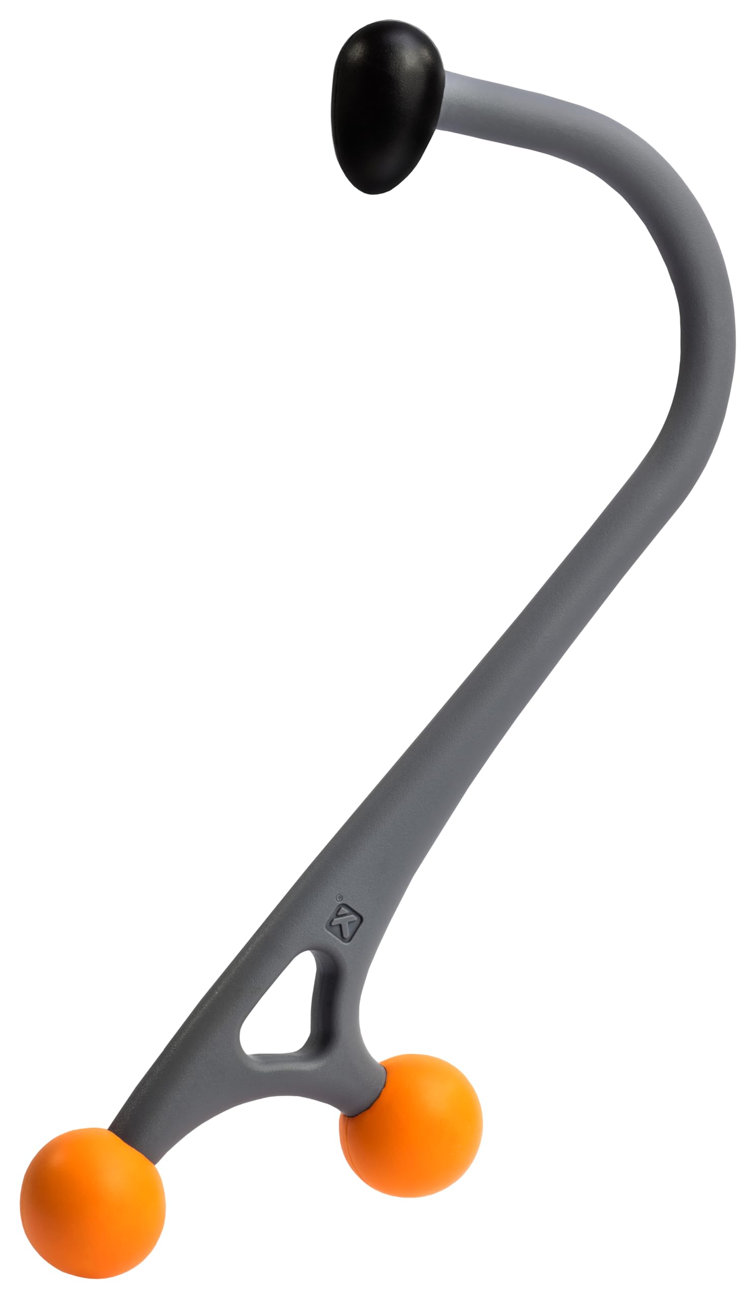 TriggerPoint ACUCURVE Handheld Massage Tool- Relieves Muscle Aches and Pains,Erganomic Design Targets Hard-to-Reach Muscles,Designed for Feet,42cm x 18cm,Grey