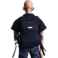 Meetoget 1/12 Scale Male Figure Doll Daily Sports Bag for 6 inch Action Figure Knapsack PU001US,Black
