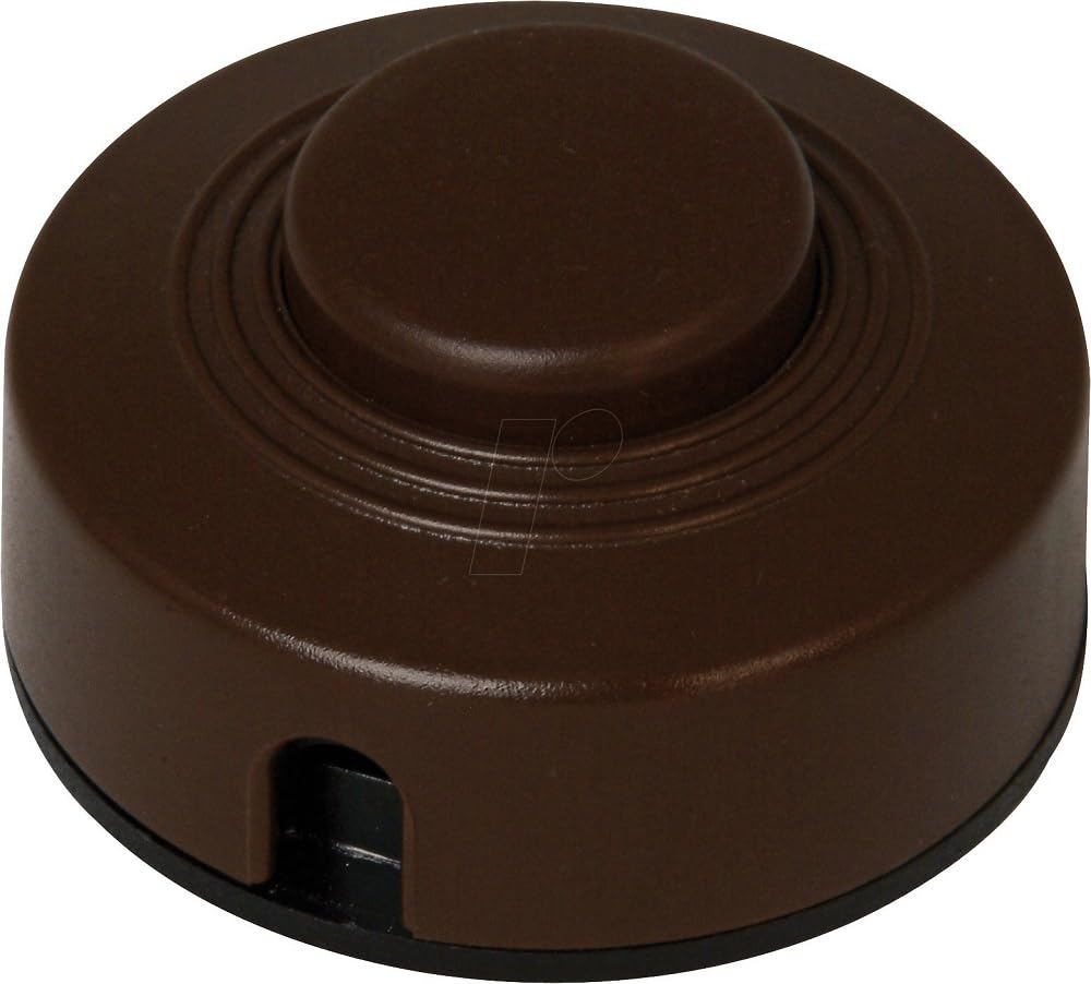 Kopp 191852084 Foot Switch 1-Pin 250 V 2 A Brown