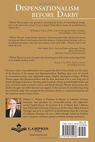 Dispensationalism Before Darby - //medicalbooks.filipinodoctors.org