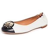 Tory Burch Women's Multi Logo Cap Toe Ballet Flats
