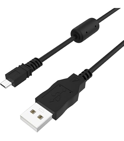 Replacement USB PC Camera Data Charging Cable Cord for Panasonic