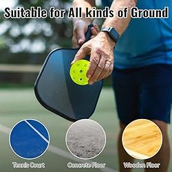 Fizzazzle Pickleball Balls - 6 Pack 40 Holes
