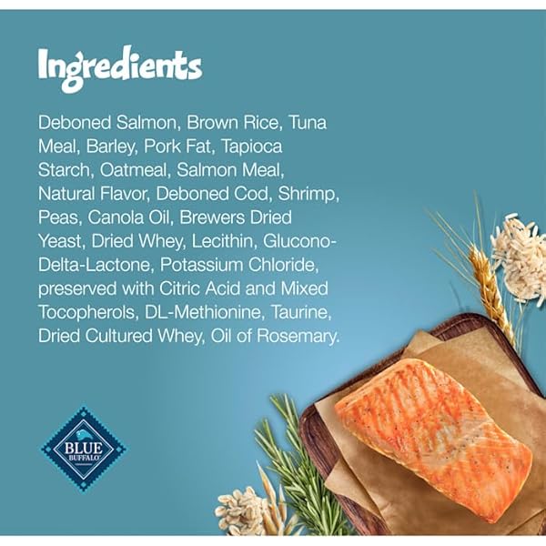 BLUE BUFFALO BURSTS GREAT FOR TRAINING SAVORY SEAFOOD CRUNCHY & CREAMY CAT TREATS 2 OZ.