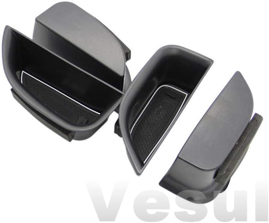 Vesul Armrest Container Door Storage Box Handle Fits on Lincoln MKZ 2017 2018 2019 2020 Grab Tray
