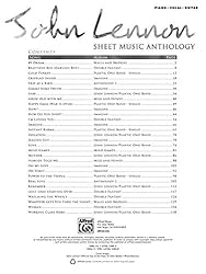 John Lennon -- Sheet Music