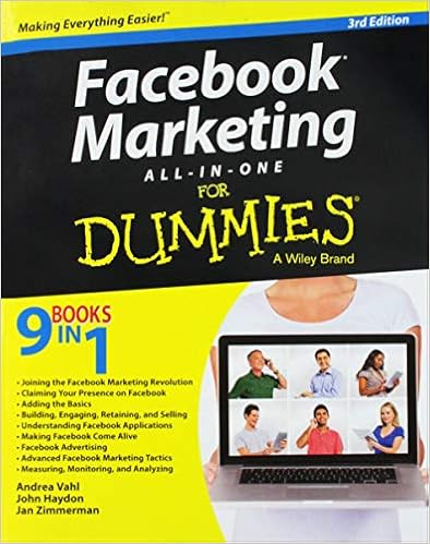 Facebook Marketing All-in-One For Dummies, by Andrea Vahl