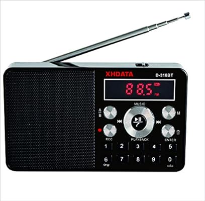 mini fm radio with bluetooth