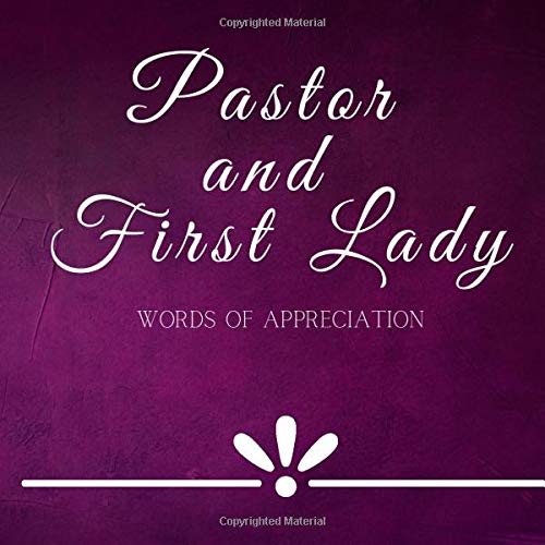 pastor and first lady anniversary ideas