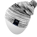 Rotibox Bluetooth Beanie Hat Wireless Headphone for Outdoor Sports Xmas Gifts