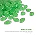 Sunnest 100Pcs Glow in the Dark, Decorative Garden Pebbles for Walkways/Garden/Path/Fish Tank/Aquarium (Green)