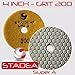 Stadea DPPD04SPRA400G1P Dry Concrete Diamond Polishing Pad for Concrete Stone Granite Travertine Marble Glass Polishing with Grit 400