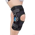 TANDCF Hinged ROM Post OP Knee Brace Adjustable Knee Immobilizer Support for Arthritis, ACL, PCL, Meniscus Tear, Tendon, Osteoarthritis, Post OP Recovery - Leg Stabilizer for Men & Women