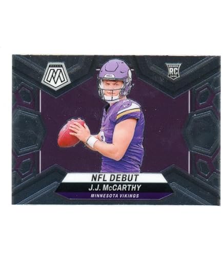 Amazon.com: 2024 Panini Mosaic #275 J.J. McCarthy RC Rookie NFL