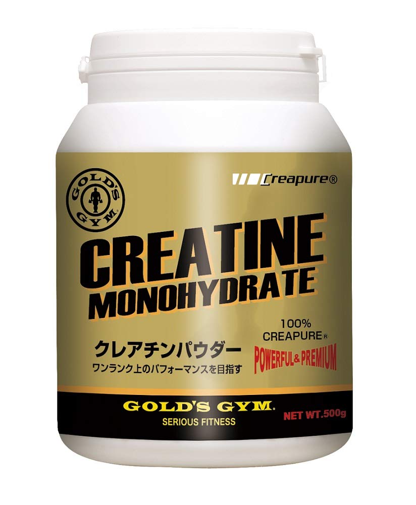 ゴールドジム(GOLD'S GYM) クレアチンパウダー 500g商品画像