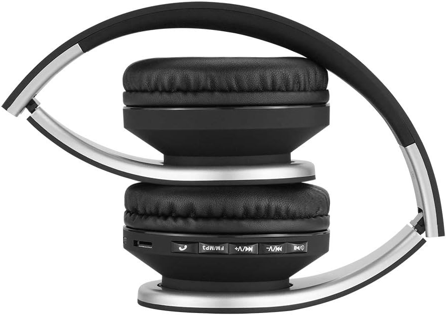 PowerLocus Wireless Bluetooth Over-Ear Stereo Foldable Headphones - Image 4