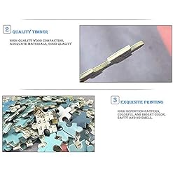 JDFKK Puzzles 1000 Pièces Beatle Puzzles Adultes Aquarelle Graffiti Peinture Puzzles en Bois Enfants Adolescents Famille… - Les Beatles, Paul McCartney, John Lennon, RIngo Starr, George Harrison JDFKK Puzzles 1000 Pièces Beatle Puzzles Adultes Aquarelle Graffiti Peinture Puzzles en Bois Enfants Adolescents Famille… – Image 4