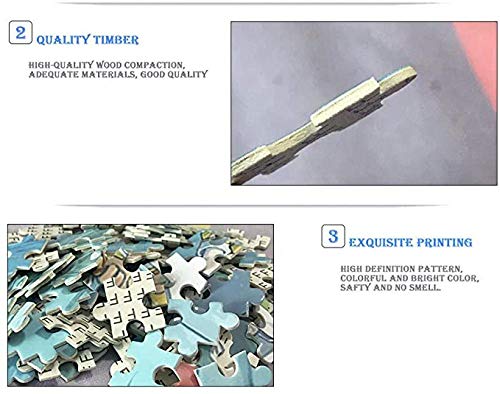 JDFKK Puzzles 1000 Pièces Beatle Puzzles Adultes Aquarelle Graffiti Peinture Puzzles en Bois Enfants Adolescents Famille… - Les Beatles, Paul McCartney, John Lennon, RIngo Starr, George Harrison JDFKK Puzzles 1000 Pièces Beatle Puzzles Adultes Aquarelle Graffiti Peinture Puzzles en Bois Enfants Adolescents Famille… – Image 5