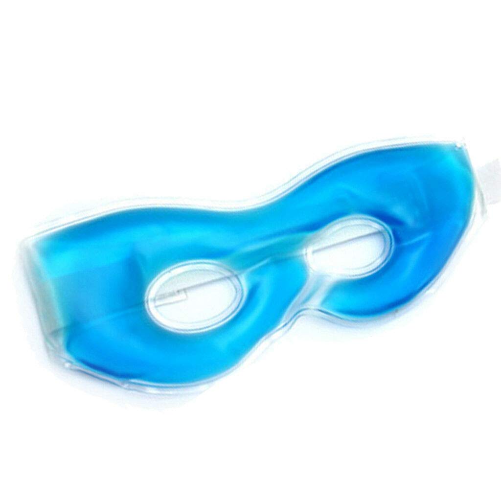 Cooling Eye Gel Mask Relaxing Hot Cold Headache Migrane Relief Puffy