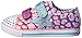 Skechers Kids Twinkle Toes Chit Chat-Prolifics Light-Up Sneaker,Pink/Multi,7 M US Toddler