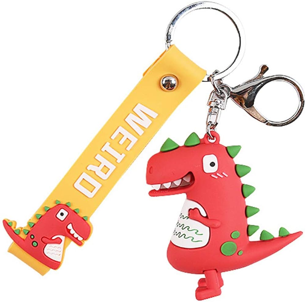 Keele dinosaur keychain for men TRex key ring for boy Key