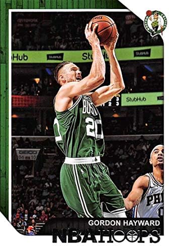 2018-19 NBA Hoops Basketball #86 Gordon Hayward Boston Celtics Official Trading Card made by Panini