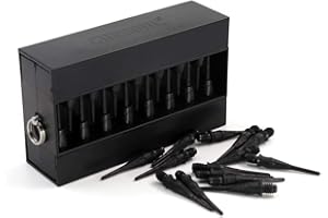 CUESOUL Touch-Point Soft Dart Tip Point with Touch Dart Case Tool for Dart Tip Replacement and Dart Tip Remove