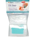 Apex Pill Baggies - 50 count, Pack of 6