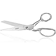 TONMA Sewing Scissors [Made in Japan] 9 Inch Professional Fabric Scissors, Industrial Japanese Solid Stainless Steel Dressmaker Tailor Shears, Ideal for Cutting Cloth Denim Leather, Mirror Finish